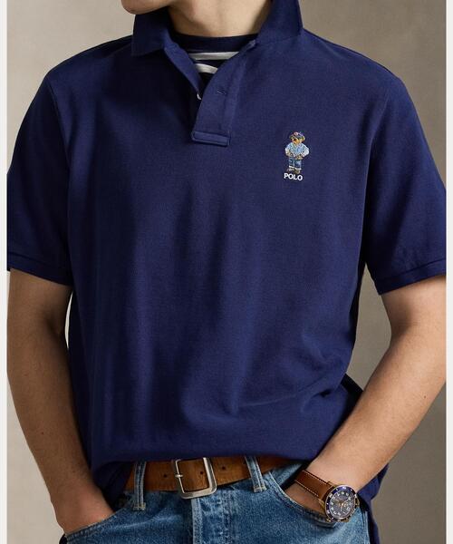 クラシック フィット Polo ベア メッシュ ポロシャツ（ポロシャツ
