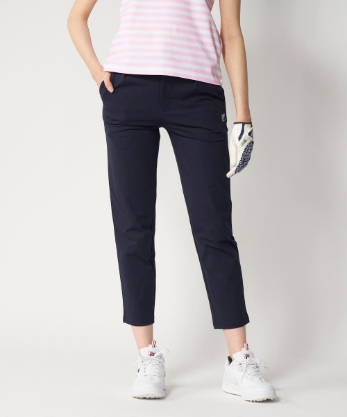 FILA GOLF(フィラゴルフ )の「【FILA GOLF:フィラゴルフ】レディース8WAYストレッチロングパンツ ゴルフ(その他パンツ・レディース・ホワイト/ネイビー/グレー・SMALL/MEDIUM/LARGE/X-LARGE/XX-LARGE)」の3枚目の写真