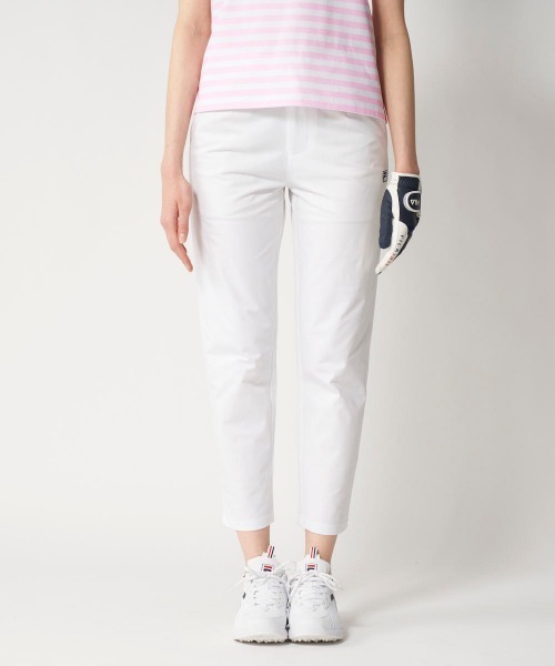 FILA GOLF(フィラゴルフ )の「【FILA GOLF:フィラゴルフ】レディース8WAYストレッチロングパンツ ゴルフ(その他パンツ・レディース・ホワイト/ネイビー/グレー・SMALL/MEDIUM/LARGE/X-LARGE/XX-LARGE)」の4枚目の写真