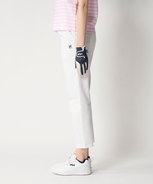 FILA GOLF(フィラゴルフ )の「【FILA GOLF:フィラゴルフ】レディース8WAYストレッチロングパンツ ゴルフ(その他パンツ・レディース・ホワイト/ネイビー/グレー・SMALL/MEDIUM/LARGE/X-LARGE/XX-LARGE)」の5枚目の写真