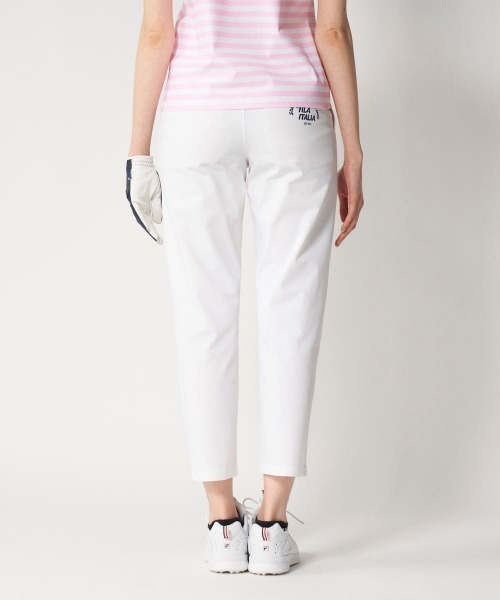 FILA GOLF(フィラゴルフ )の「【FILA GOLF:フィラゴルフ】レディース8WAYストレッチロングパンツ ゴルフ(その他パンツ・レディース・ホワイト/ネイビー/グレー・SMALL/MEDIUM/LARGE/X-LARGE/XX-LARGE)」の6枚目の写真