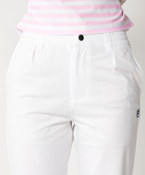 FILA GOLF(フィラゴルフ )の「【FILA GOLF:フィラゴルフ】レディース8WAYストレッチロングパンツ ゴルフ(その他パンツ・レディース・ホワイト/ネイビー/グレー・SMALL/MEDIUM/LARGE/X-LARGE/XX-LARGE)」の9枚目の写真