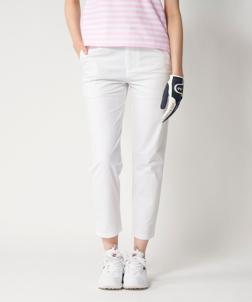 FILA GOLF(フィラゴルフ )の「【FILA GOLF:フィラゴルフ】レディース8WAYストレッチロングパンツ ゴルフ(その他パンツ・レディース・ホワイト/ネイビー/グレー・SMALL/MEDIUM/LARGE/X-LARGE/XX-LARGE)」の12枚目の写真