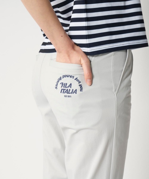 FILA GOLF(フィラゴルフ )の「【FILA GOLF:フィラゴルフ】レディース8WAYストレッチロングパンツ ゴルフ(その他パンツ・レディース・ホワイト/ネイビー/グレー・SMALL/MEDIUM/LARGE/X-LARGE/XX-LARGE)」の18枚目の写真