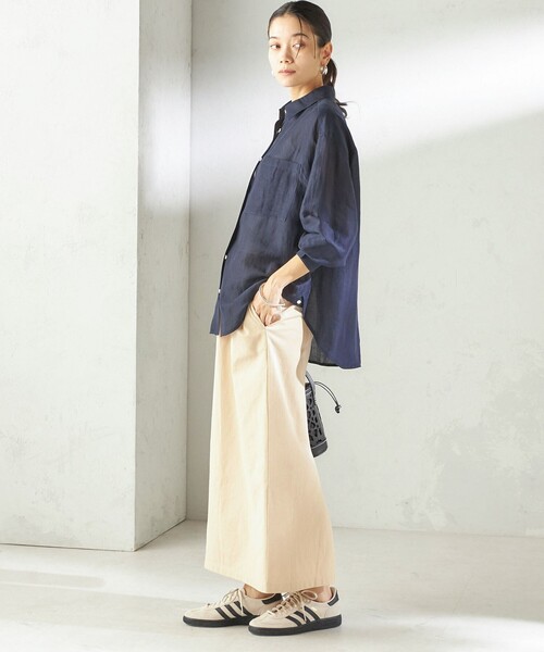 Champion(チャンピオン)の「【一部WEB限定/ SHIPS別注】Champion: タイト スカート(スカート・レディース・ネイビー/ダークグレー/ベージュ系/ブラウン・ONE SIZE)」の15枚目の写真