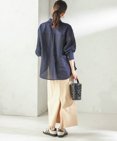 Champion(チャンピオン)の「【一部WEB限定/ SHIPS別注】Champion: タイト スカート(スカート・レディース・ネイビー/ダークグレー/ベージュ系/ブラウン・ONE SIZE)」の16枚目の写真