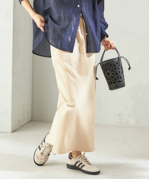 Champion(チャンピオン)の「【一部WEB限定/ SHIPS別注】Champion: タイト スカート(スカート・レディース・ネイビー/ダークグレー/ベージュ系/ブラウン・ONE SIZE)」の20枚目の写真