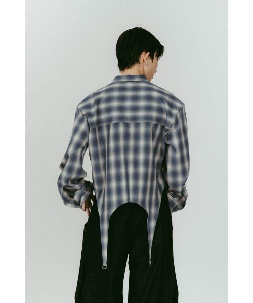 Knuth Marf(クヌースマーフ)の「design overshirt(シャツ/ブラウス・レディース・グリーン/ブルー/ホワイト・FREE)」の19枚目の写真