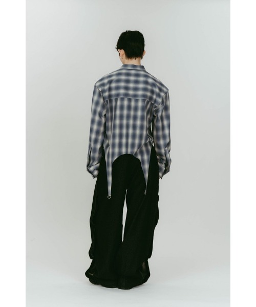 Knuth Marf(クヌースマーフ)の「design overshirt(シャツ/ブラウス・レディース・グリーン/ブルー/ホワイト・FREE)」の22枚目の写真