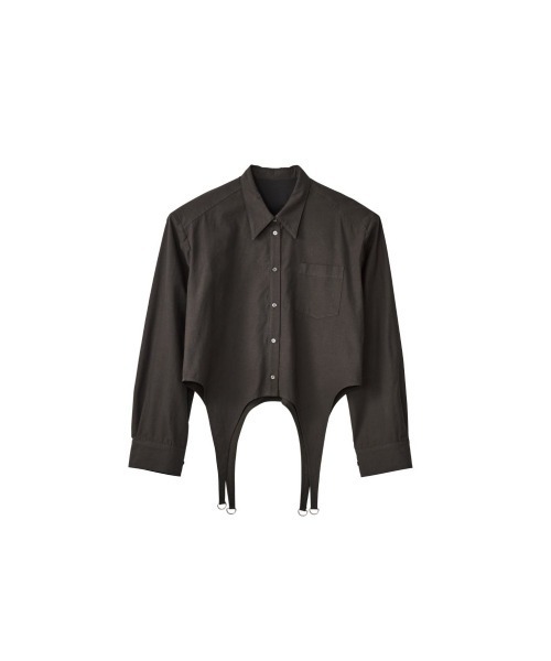 Knuth Marf(クヌースマーフ)の「design overshirt(シャツ/ブラウス・レディース・グリーン/ブルー/ホワイト・FREE)」の15枚目の写真
