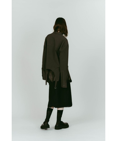 Knuth Marf(クヌースマーフ)の「design overshirt(シャツ/ブラウス・レディース・グリーン/ブルー/ホワイト・FREE)」の9枚目の写真