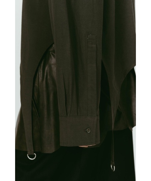 Knuth Marf(クヌースマーフ)の「design overshirt(シャツ/ブラウス・レディース・グリーン/ブルー/ホワイト・FREE)」の10枚目の写真
