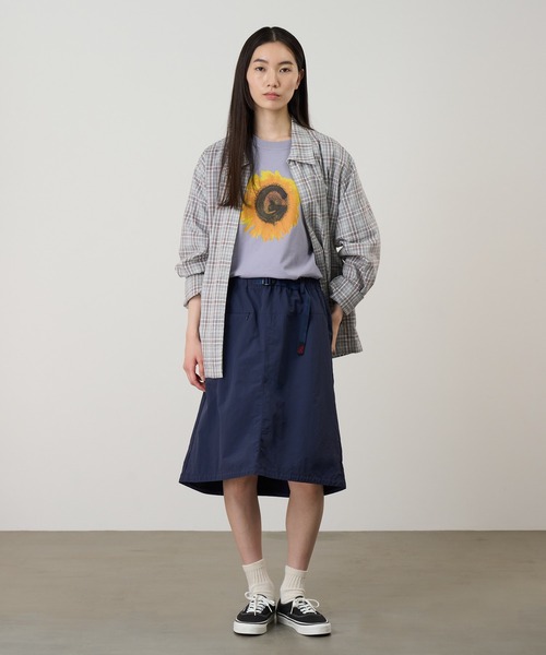 Gramicci(グラミチ)の「NYLON PACKABLE MIDI SKIRT|ナイロンパッカブルミディスカート(スカート・メンズ・ベージュ系その他/ブラック/オリーブ/ネイビー系・L/M/S)」の11枚目の写真