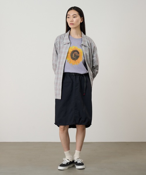 Gramicci(グラミチ)の「NYLON PACKABLE MIDI SKIRT|ナイロンパッカブルミディスカート(スカート・メンズ・ベージュ系その他/ブラック/オリーブ/ネイビー系・L/M/S)」の12枚目の写真