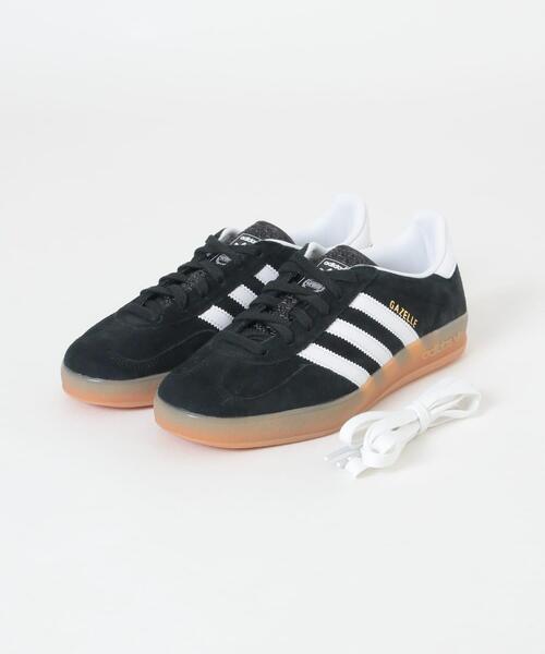 adidas（アディダス）の「adidas　GAZELLE INDOOR（スニーカー・メンズ・ブラック・26/28/27）」の3枚目の写真