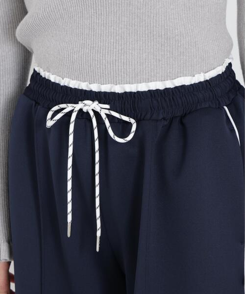 a/mie(アミー)の「<新津のんさんコラボ><a>トラックパンツ / 1216139304(その他パンツ・レディース・ネイビー/ベージュ・P/S/MEDIUM/SMALL)」の9枚目の写真