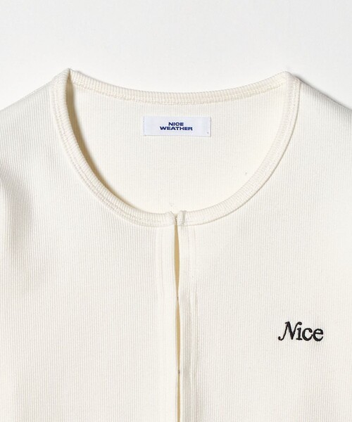 NICE WEATHER(ナイスウェザー)の「<NICE WEATHER>ボレロ カーディガン(カーディガン/ボレロ・レディース・ブラック/ベージュ/ホワイト・FREE)」の22枚目の写真