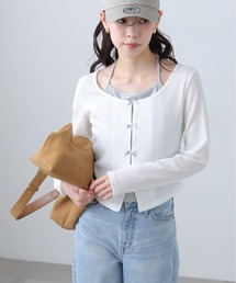FREE'S MART | ◆レイヤード風リブリボンカットソー(Tシャツ/カットソー)