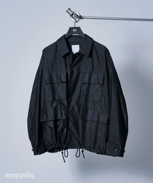 onegravity（ワングラビティ）の「onegravity / コットンシルク ルーズフィットシャツジャケット（ブルゾン）」