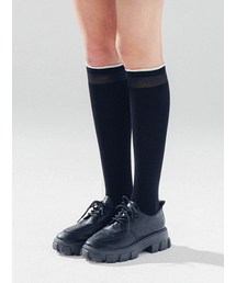 LORDLOAR（ロードロアル）の「配色ポイントニソックス ブラック（スポーツグッズ）」