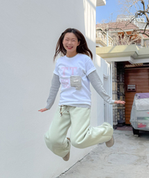 TEESSERT（ティーザート）の「[ポーチSET] TT S2ロゴ半袖Tシャツ_ホワイト(4SIZE)（Tシャツ/カットソー）」