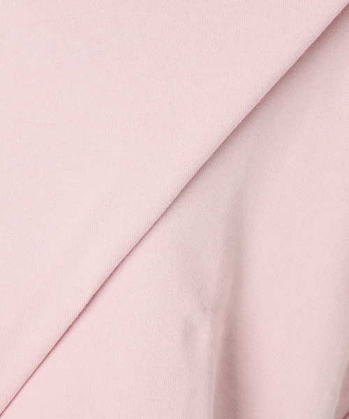 FRAMeWORK（フレームワーク）の「≪新色 / 追加≫ミニ裏毛ハーフスリーブラウンドTee（Tシャツ/カットソー・レディース・グレー/ブラック/アイボリー/バーガンディー・FREE）」の9枚目の写真