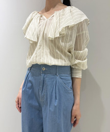 TIARA（ティアラ）の「フリルギャザーブラウス（シャツ/ブラウス）」