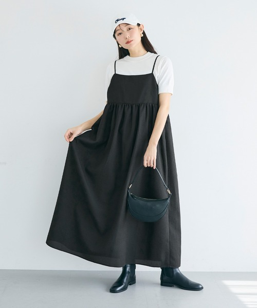 coca(coca)(コカ)の「\速乾/ サッカーキャミワンピース(ワンピース・レディース・A/ブラック・L/M)」の7枚目の写真