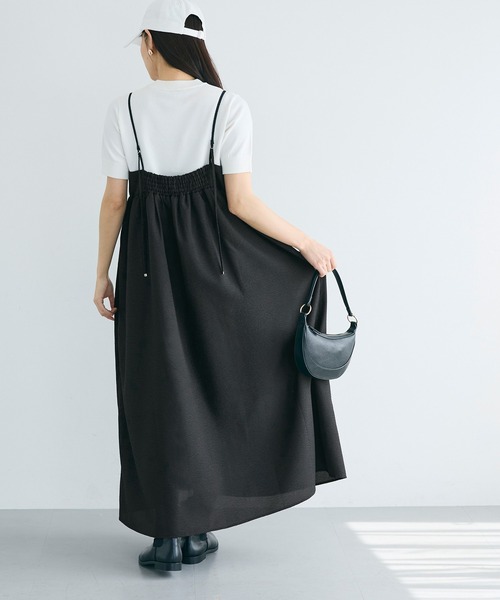coca(coca)(コカ)の「\速乾/ サッカーキャミワンピース(ワンピース・レディース・A/ブラック・L/M)」の9枚目の写真