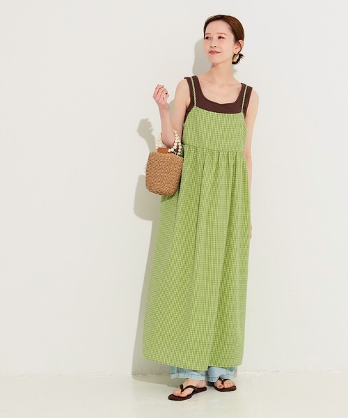 coca(coca)(コカ)の「\速乾/ サッカーキャミワンピース(ワンピース・レディース・A/ブラック・L/M)」の10枚目の写真