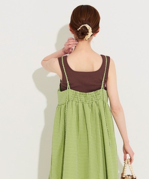 coca(coca)(コカ)の「\速乾/ サッカーキャミワンピース(ワンピース・レディース・A/ブラック・L/M)」の12枚目の写真