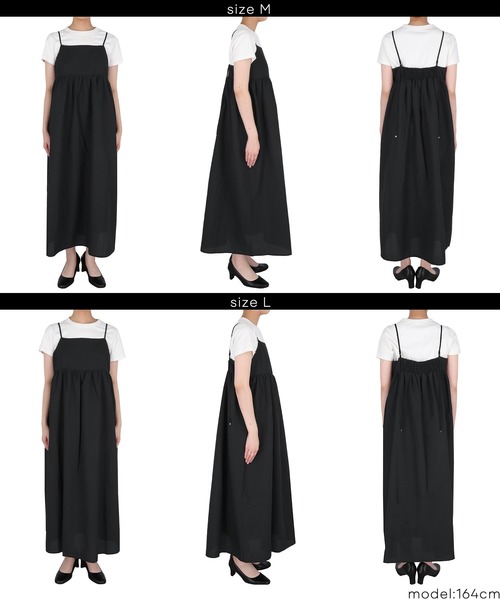 coca(coca)(コカ)の「\速乾/ サッカーキャミワンピース(ワンピース・レディース・A/ブラック・L/M)」の16枚目の写真