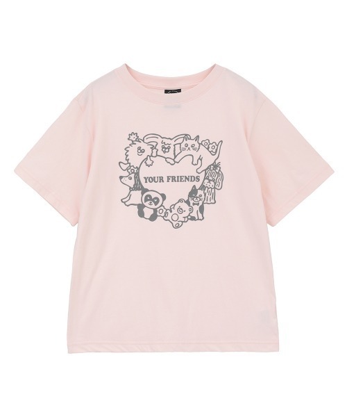セール】YOUR FRIENDS Tシャツ（Tシャツ/カットソー）｜Candy Stripper