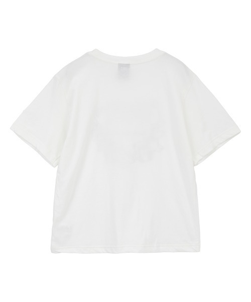 Candy Stripper（キャンディストリッパー）の「YOUR FRIENDS Tシャツ（Tシャツ/カットソー・レディース・オフホワイト/ピンク/チャコール・M/L/XL）」の4枚目の写真