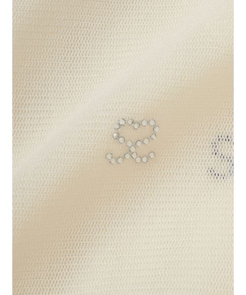 SORIN(ソリン )の「S Motif Sheer Top/Sモチーフ シアートップ(Tシャツ/カットソー・レディース・ブラック/サックスブルー/オフホワイト・38)」の7枚目の写真