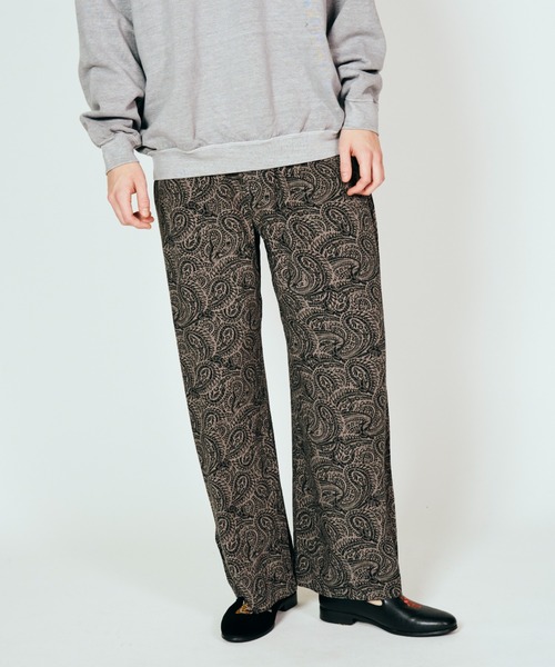 TOWNCRAFT（タウンクラフト）の「TOWNCRAFT タウンクラフト / printed beach pant（その他パンツ・メンズ・ブラック/グレー/グリーン・MEDIUM/SMALL/LARGE）」の9枚目の写真