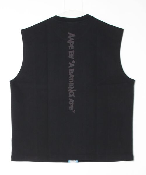 AAPE BY A BATHING APE（エーエイプバイアベイシングエイプ）の「AAPE TANKTOP（タンクトップ・メンズ・ブラック・LARGE/MEDIUM/X-LARGE/SMALL）」の7枚目の写真