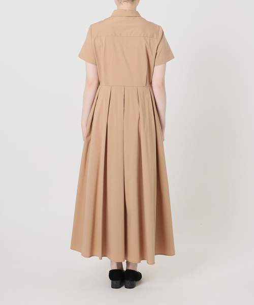 La TOTALITE(ラトータリテ)の「【洗える】タックシャツワンピース(ワンピース・レディース・キャメル/ネイビー・36/38)」の16枚目の写真