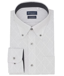 TOKYO SHIRTS | 形態安定ノンアイロン ボタンダウン 長袖ビジネスワイシャツ（大きいサイズ・長いサイズ）(ビジネスシャツ)