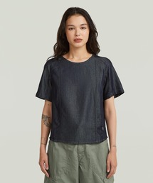 EMOTIONAL COLLAGE RIB TOP（Tシャツ/カットソー）｜Ameri（アメリ）の