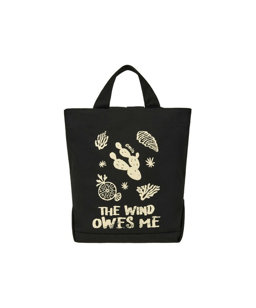 EMIS(イミス)の「COASTAL TWO WAY BAG(トートバッグ・レディース・アイボリー/ブラック/ブルー・FREE)」の4枚目の写真
