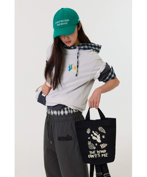 EMIS(イミス)の「COASTAL TWO WAY BAG(トートバッグ・レディース・アイボリー/ブラック/ブルー・FREE)」の9枚目の写真