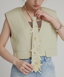 W:Huku（フーク）の「【W:Huku / ドライタッチツイル】リボン ジッパー ネクタイ / Dry-Touch Twill Ribbon Zipper Tie（ネクタイ）」