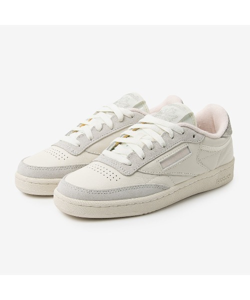 Reebok(リーボック)の「クラブシー 85 / CLUB C 85(スニーカー・メンズ・ホワイト系その他/アイボリー・22.5cm/23.0cm/23.5cm/24.5cm/24.0cm/25.0cm/25.5cm/26.0cm/26.5cm/27.0cm/27.5cm/28.0cm/28.5cm/29.0cm/30.0cm/31cm)」の11枚目の写真