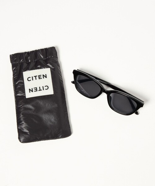 CITEN（シテン）の「＜CITEN＞ケース付きカラーグラスフォックス（サングラス・レディース・ブラック/ダークブラウン・FREE）」の14枚目の写真