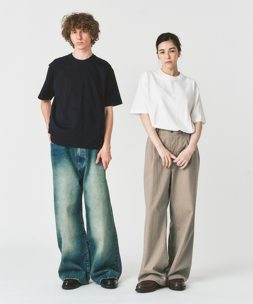 HANES(ヘインズ)の「【Hanes × 417 EDIFICE】別注 BEEFY CREW NECK T-SHIRT(MODERN FIT)(Tシャツ/カットソー・メンズ・ブラウン/ネイビー/ホワイト/ブラック・X-LARGE/LARGE/MEDIUM/SMALL)」の13枚目の写真
