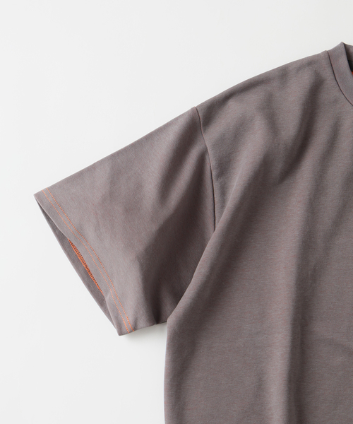 JOURNAL STANDARD relume（ジャーナルスタンダード　レリューム）の「ダブルフェイス 配色 スピンドル Tシャツ（Tシャツ/カットソー・メンズ・グレー/ブラック/ブラウン・MEDIUM/LARGE）」の19枚目の写真