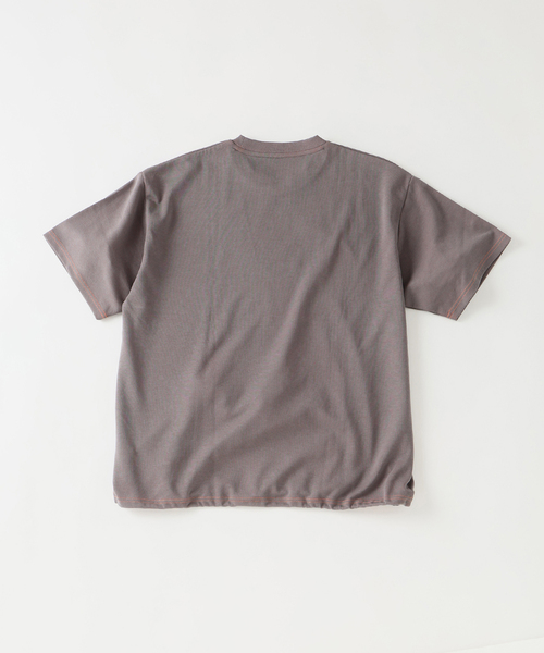 JOURNAL STANDARD relume（ジャーナルスタンダード　レリューム）の「ダブルフェイス 配色 スピンドル Tシャツ（Tシャツ/カットソー・メンズ・グレー/ブラック/ブラウン・MEDIUM/LARGE）」の22枚目の写真