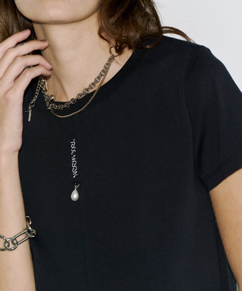 JOSE MOON(ジョゼムーン)の「JOSEMOON MINIMUM LOGO TSHIRT/ジョゼムーンミニマムロゴTシャツ(Tシャツ/カットソー・レディース・ホワイト/グレー/ブラック・FREE)」の19枚目の写真