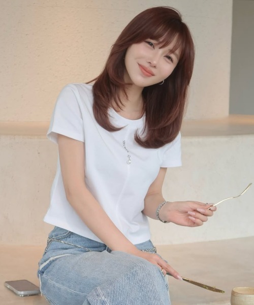セール】JOSEMOON MINIMUM LOGO TSHIRT/ジョゼムーンミニマムロゴT